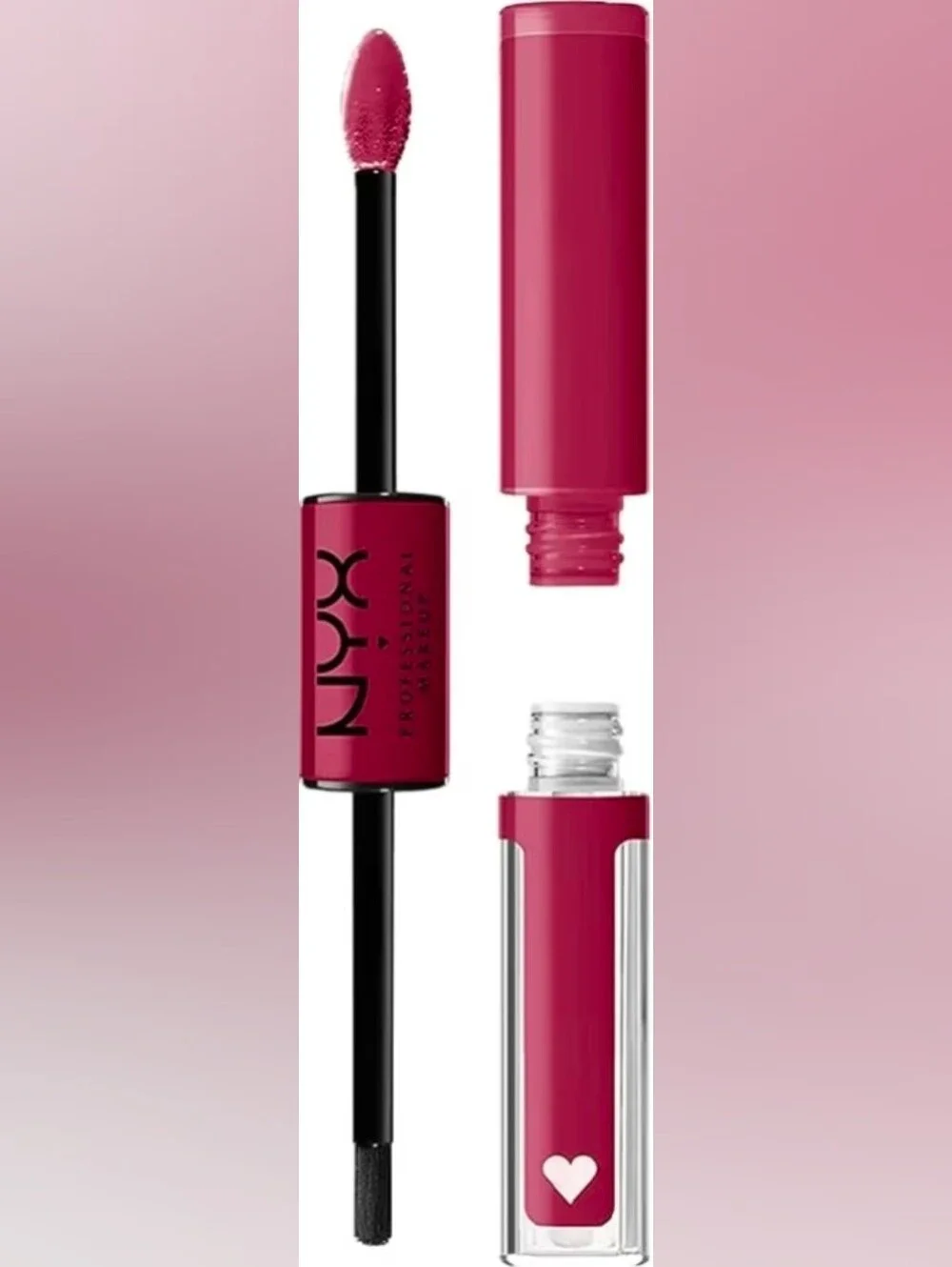NYX PROFESSIONAL MAKEUP Shine Loud Long-Lasting Liquid Lipstick +Clear Lip Gloss